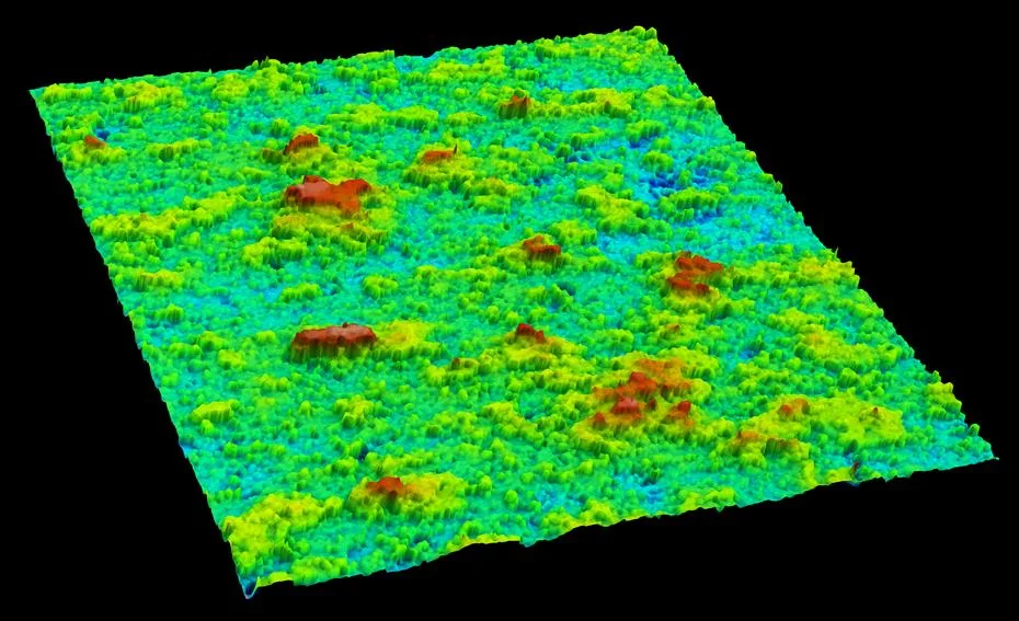 3D profilometry of the UnicCa® triple roughness